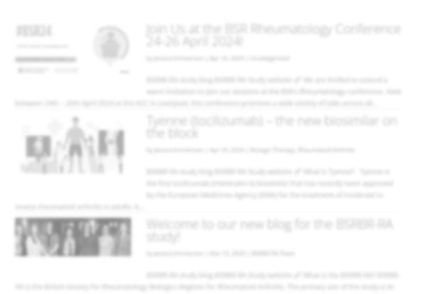 Preview of blog blurred